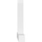 Ekena Millwork Portland Architectural Grade PVC Gable Bracket, 48"W x 28"H x 4"D x 4"F, 14/12 Pitch GBP048X28X0404POR00 - alternate 3